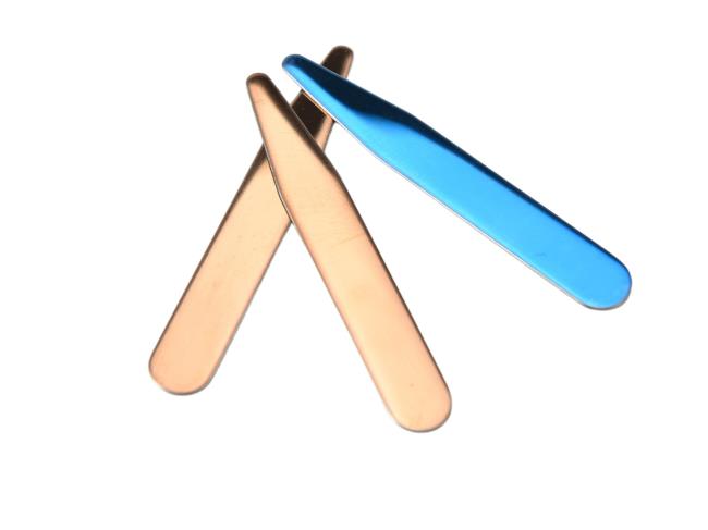 Both Sides with Colour Mirror Surface Collar Stay